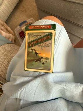 Vtg Remington First in the Field Playing Cards Deck